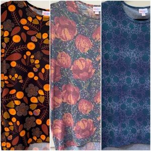 3 Irma tunics XXS floral